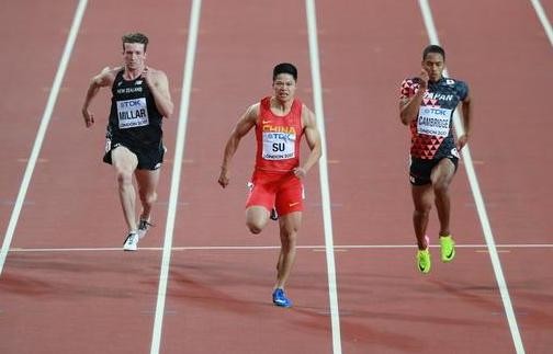 苏炳添6秒55真的吗(苏炳添婚后第一跑依然生猛)