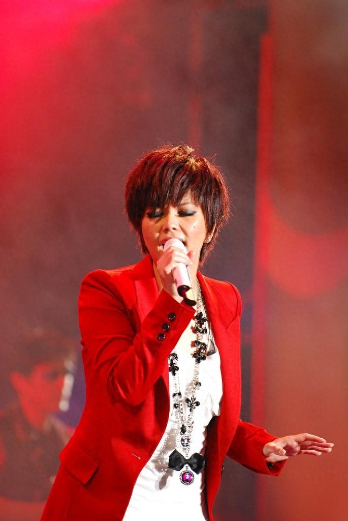 中国台湾女歌手张惠妹