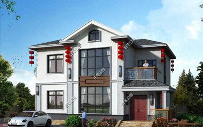 ​4套占地120平的农村户型图，经济实惠又好看，家家都能盖一栋！